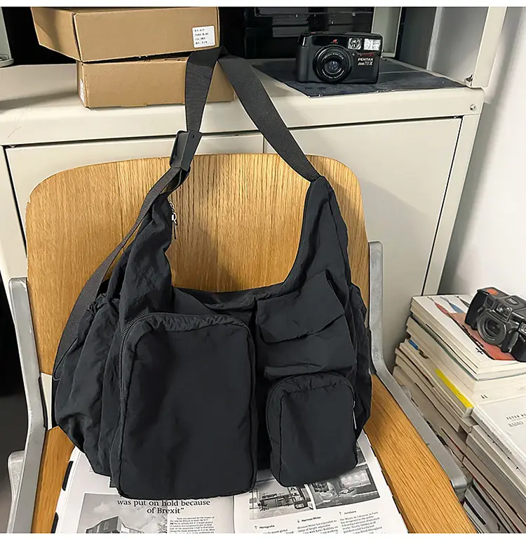 Large Capacity Crossbody Bag for Men Women Student Casual Japanese Backpack — feature 42