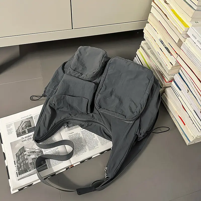 Large Capacity Crossbody Bag for Men Women Student Casual Japanese Backpack - Image 2