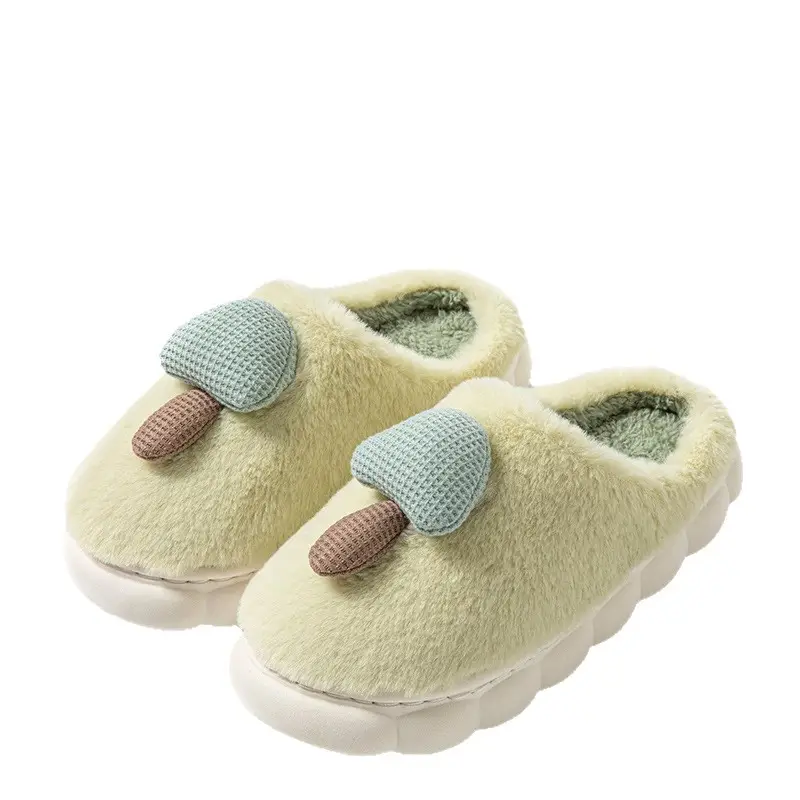 Women's Winter Warm Cotton Slippers with Extra Fleece & Non-Slip Sole - Image 10