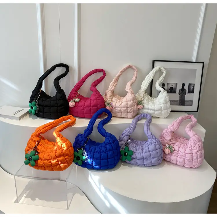 Trendy Orange Bubble Shoulder Bag for Women — feature 18