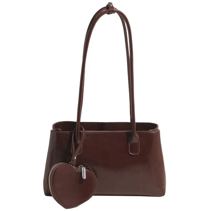 Korean Retro Heart Bag Women 2026 Autumn - Image 5