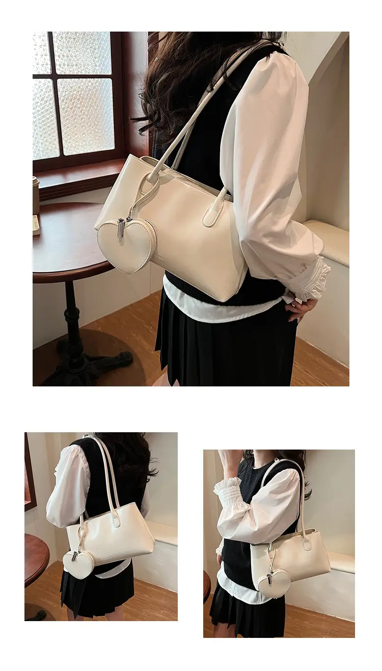 Korean Retro Heart Bag Women 2026 Autumn — feature 11