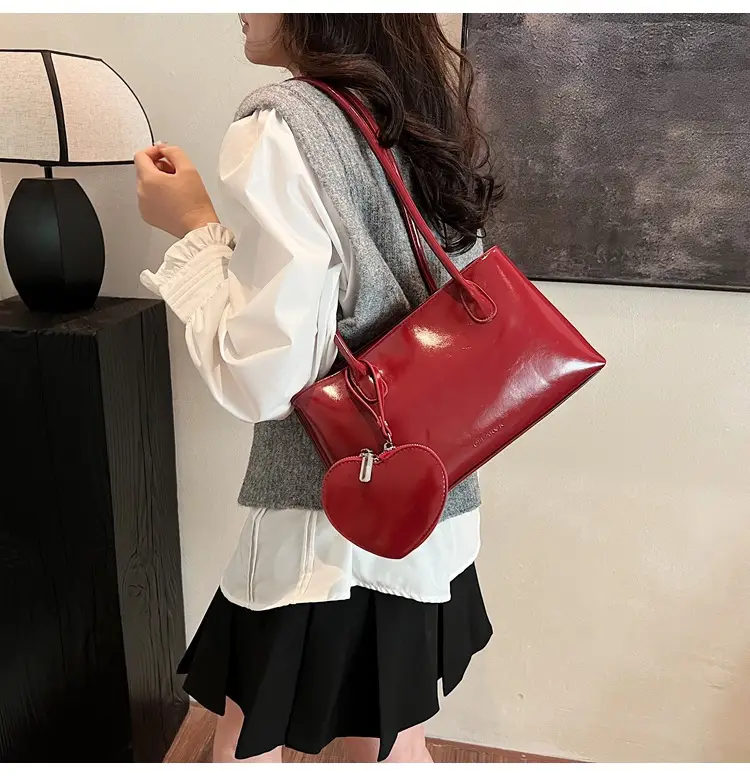 Korean Retro Heart Bag Women 2026 Autumn — feature 20