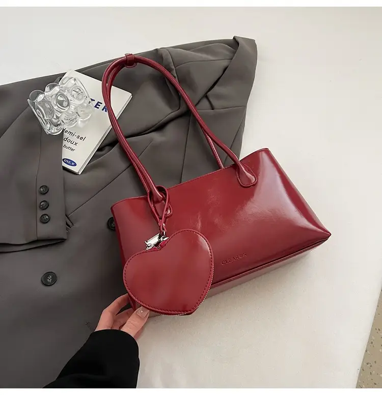 Korean Retro Heart Bag Women 2026 Autumn — feature 26