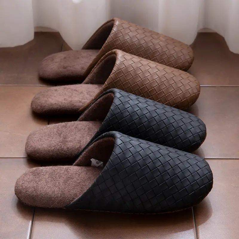 Silent Slippers for Women Autumn and Winter 2025 New Indoor Home Japanese Style Floor Soft Bottom Postpartum Non-Slip Cotton Slippers - Image 8