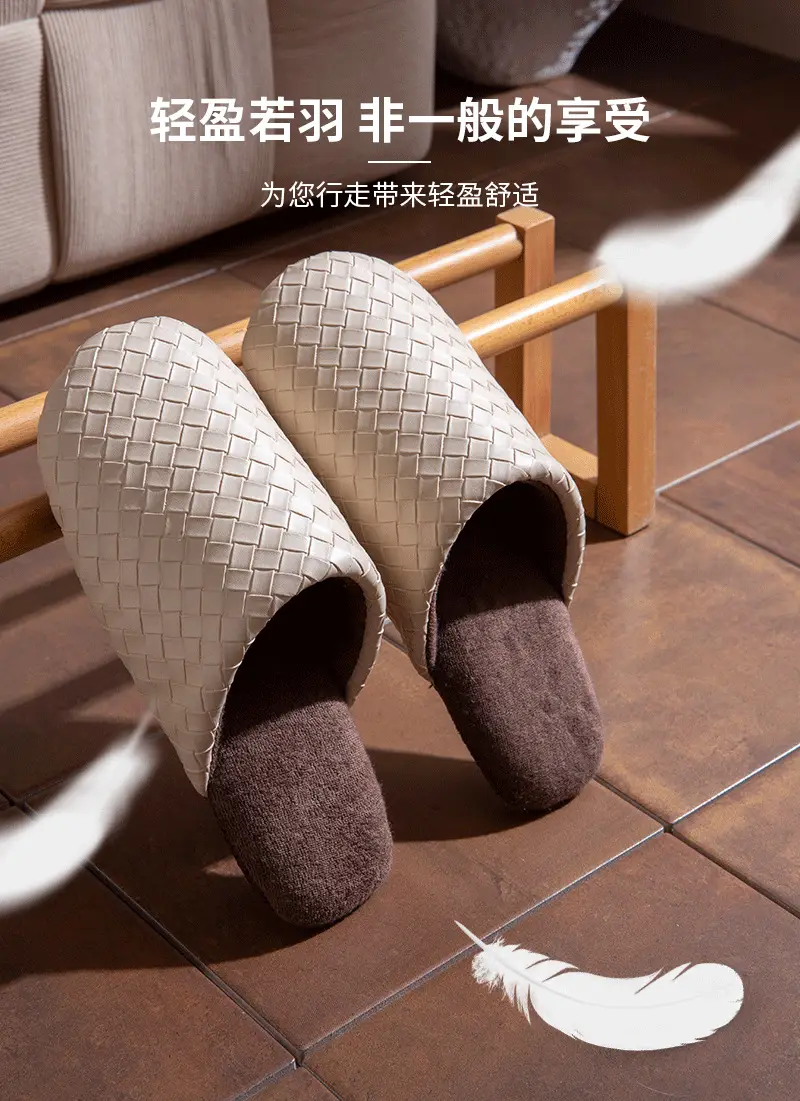 Silent Slippers for Women Autumn and Winter 2025 New Indoor Home Japanese Style Floor Soft Bottom Postpartum Non-Slip Cotton Slippers — feature 4