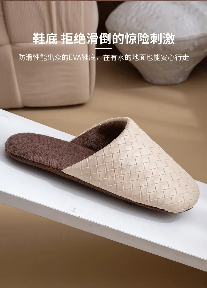 Silent Slippers for Women Autumn and Winter 2025 New Indoor Home Japanese Style Floor Soft Bottom Postpartum Non-Slip Cotton Slippers — feature 5