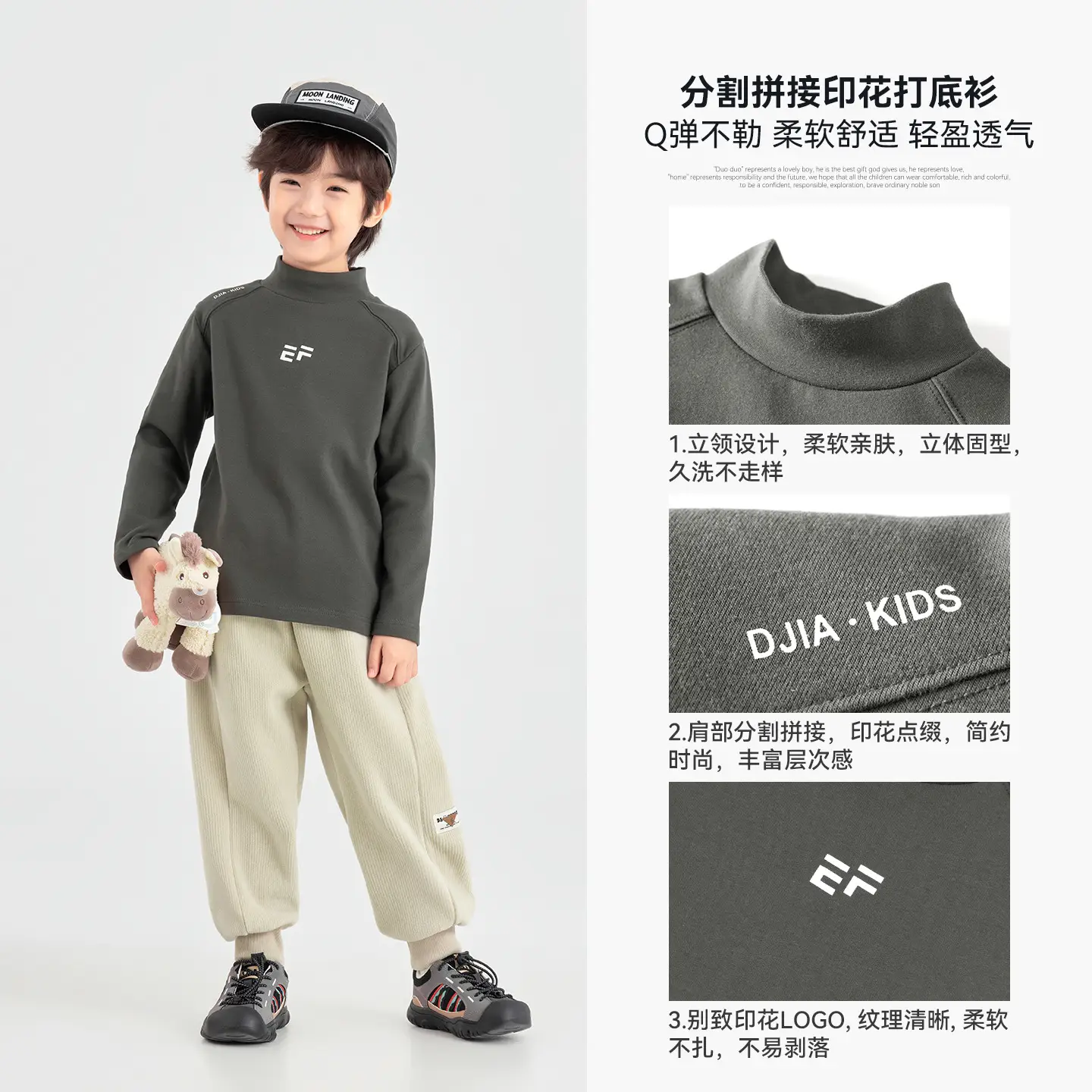 Boys Black Printed Long Sleeve T-Shirt Medium to XL - Image 7