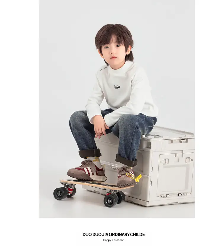 Boys Black Printed Long Sleeve T-Shirt Medium to XL — feature 20