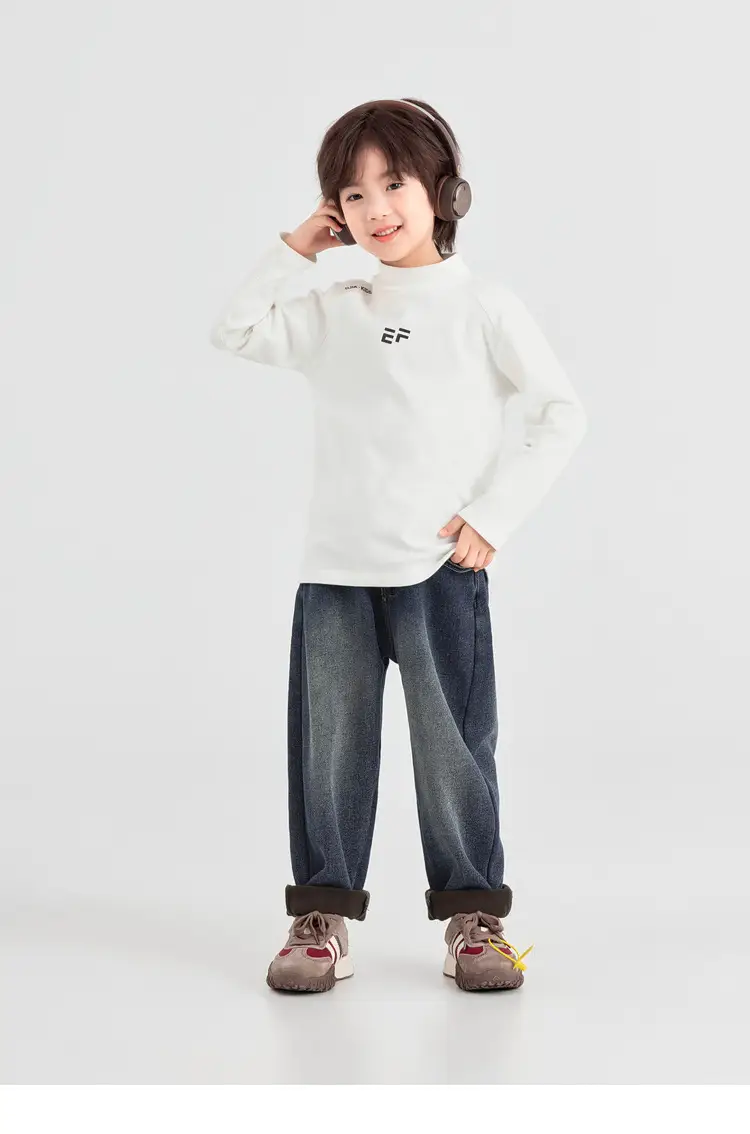 Boys Black Printed Long Sleeve T-Shirt Medium to XL — feature 30