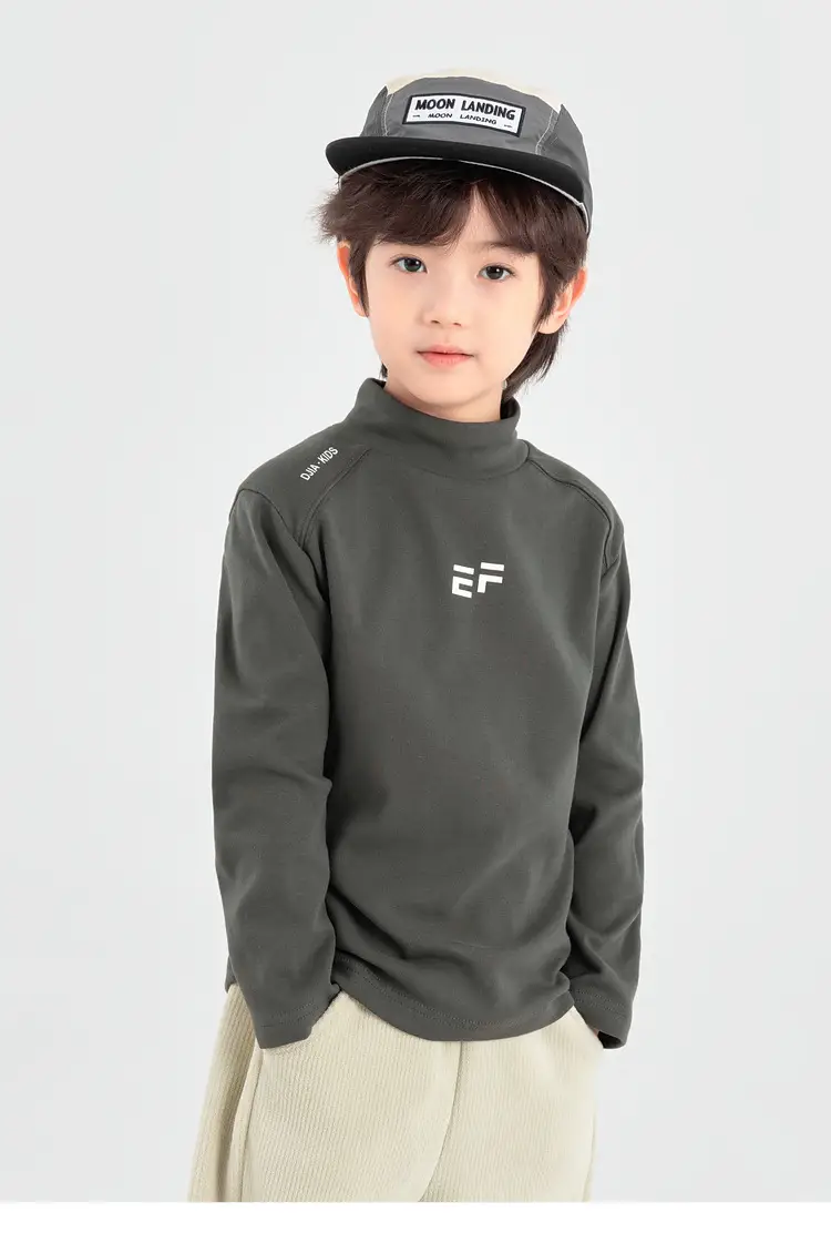 Boys Black Printed Long Sleeve T-Shirt Medium to XL — feature 31