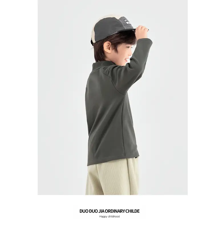 Boys Black Printed Long Sleeve T-Shirt Medium to XL — feature 38