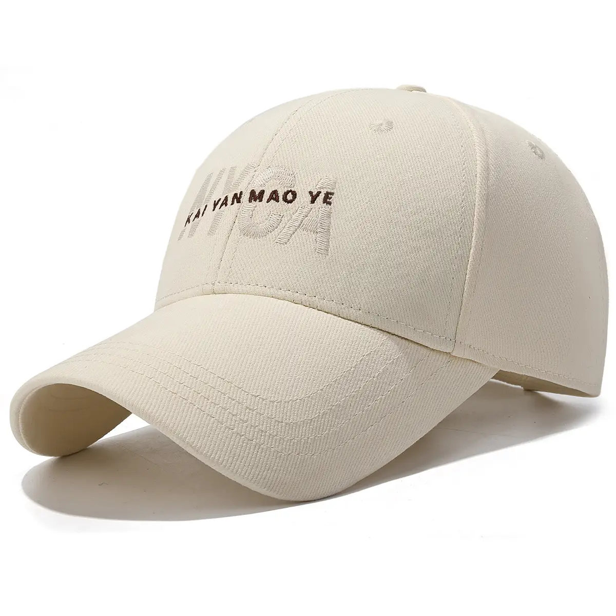 Four Seasons Baseball Cap with Letter Embroidery Black - Image 2