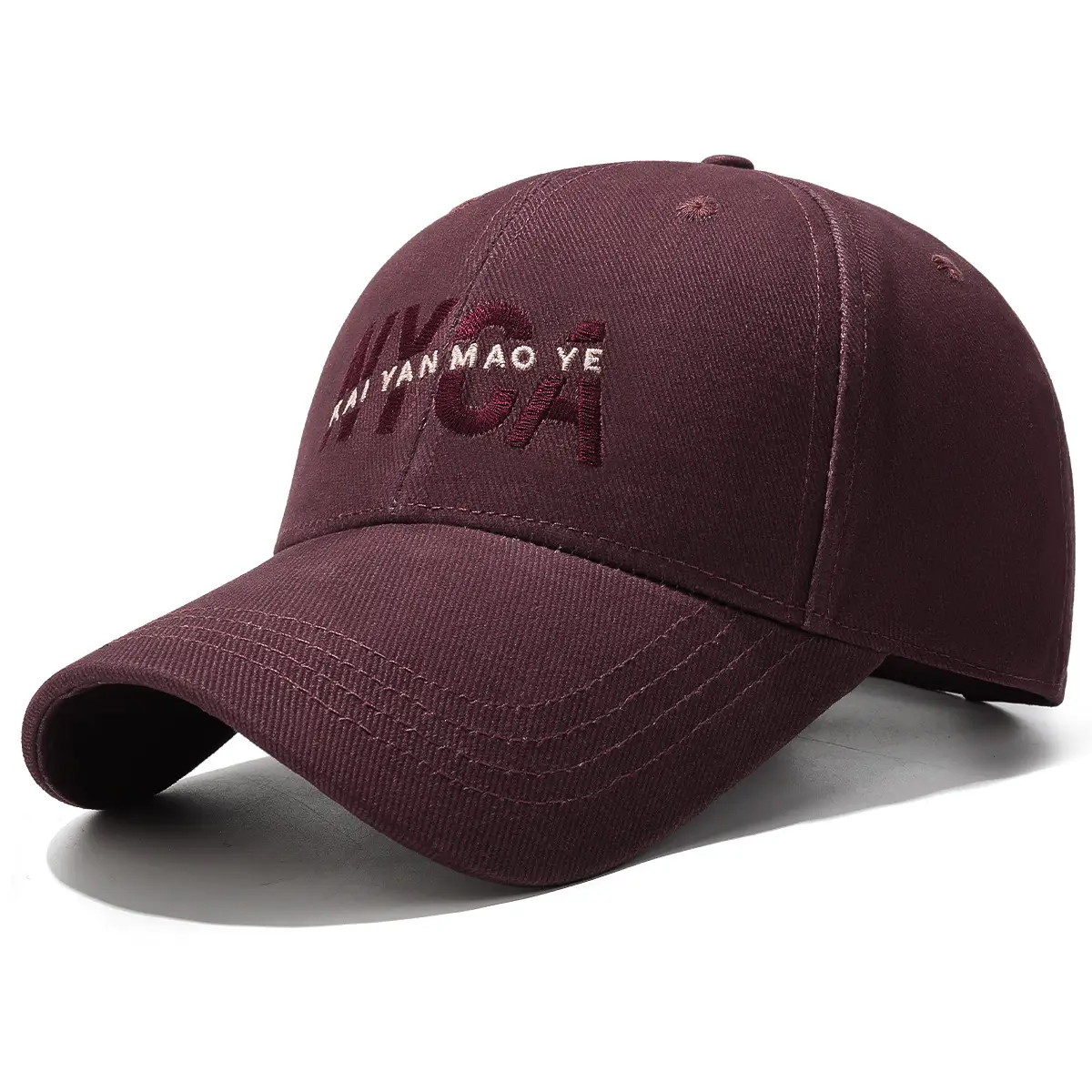 Four Seasons Baseball Cap with Letter Embroidery Black - Image 4