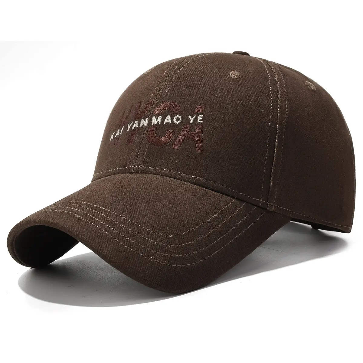 Four Seasons Baseball Cap with Letter Embroidery Black - Image 6