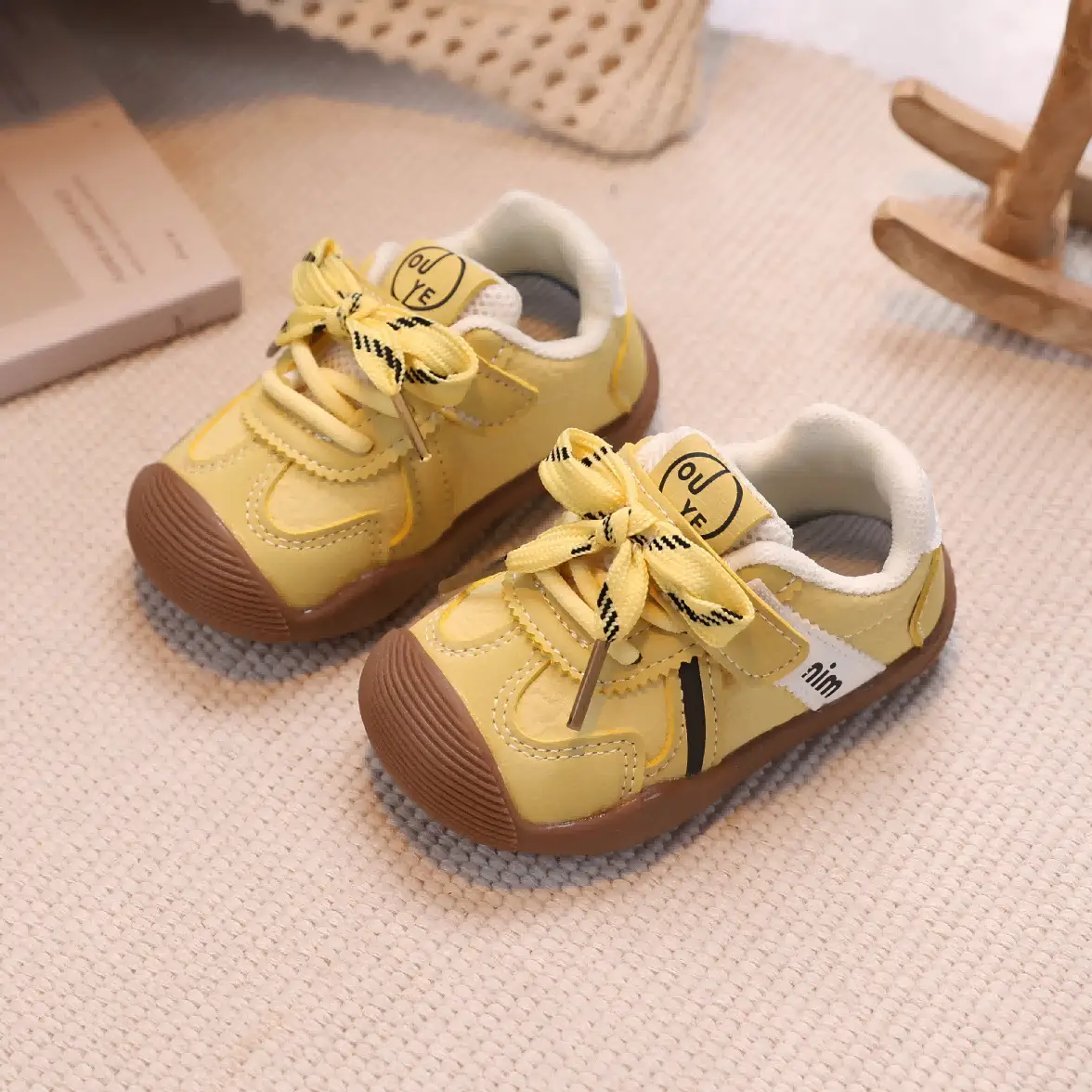 Baby Sneakers for Girls, Soft Soled Toddler Shoes, 2026 Spring Autumn
