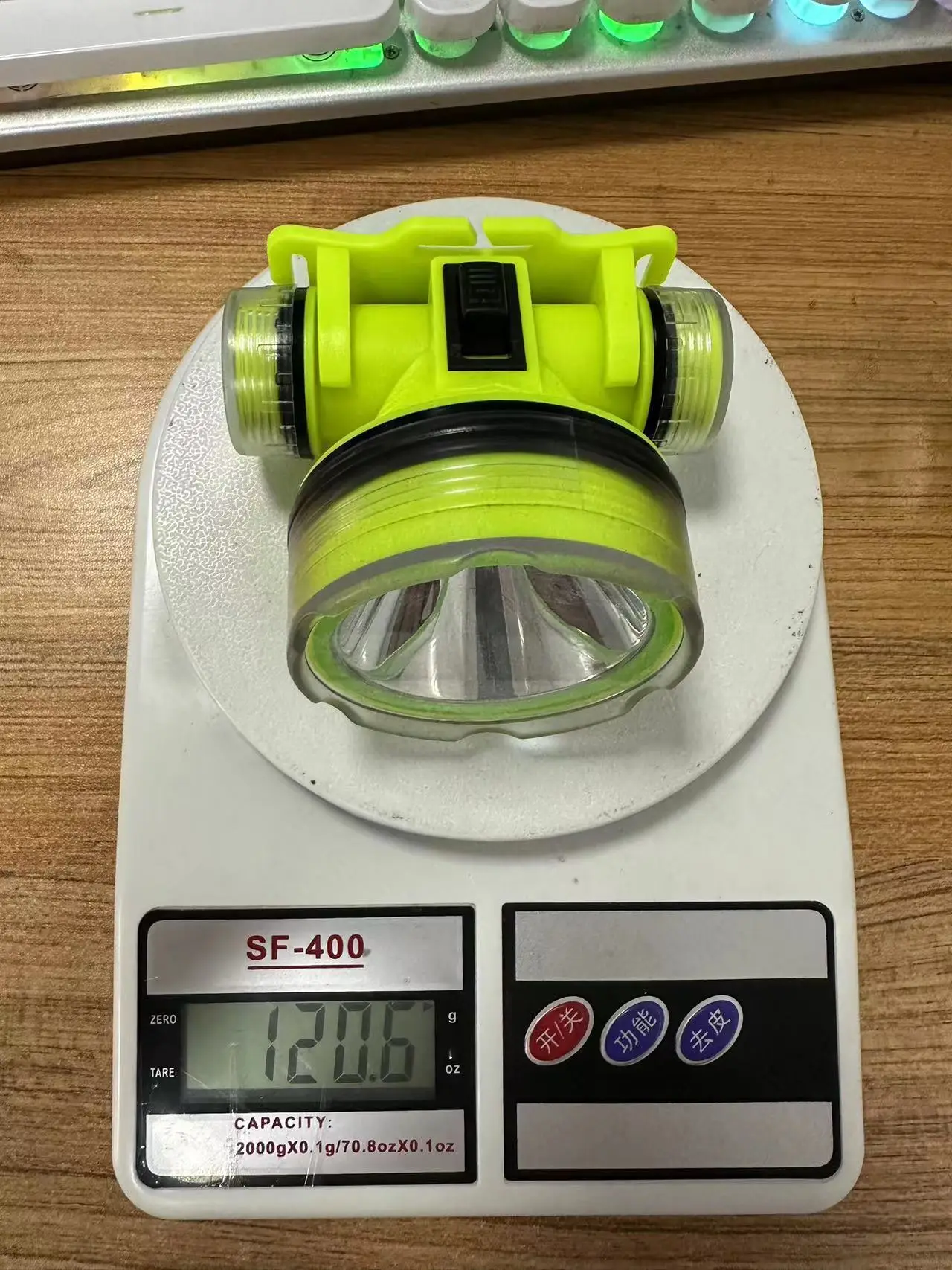 Rechargeable Waterproof Headlamp for Diving & Mining — feature 20