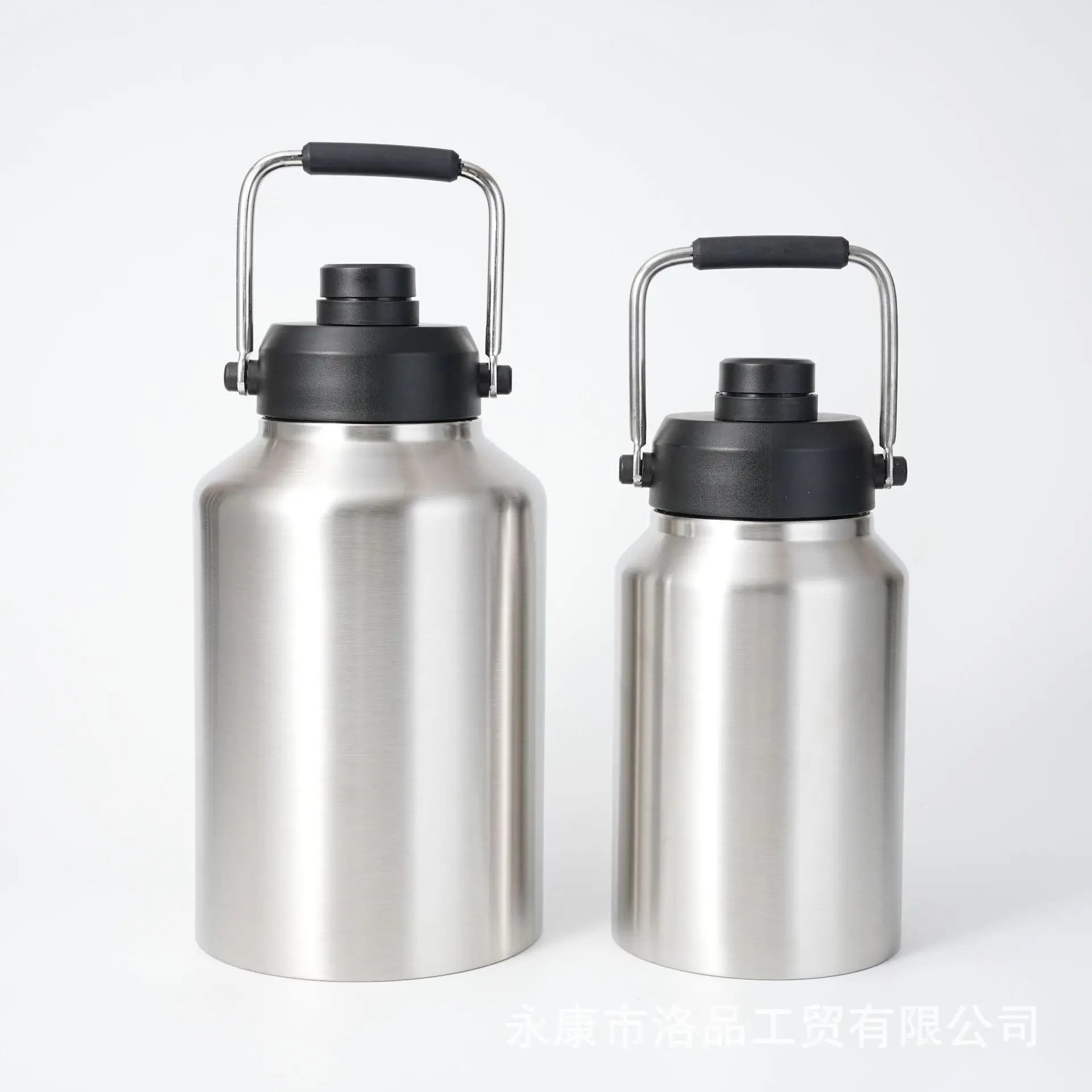 304 Stainless Steel Ice Bucket Flask 128oz Outdoor Travel