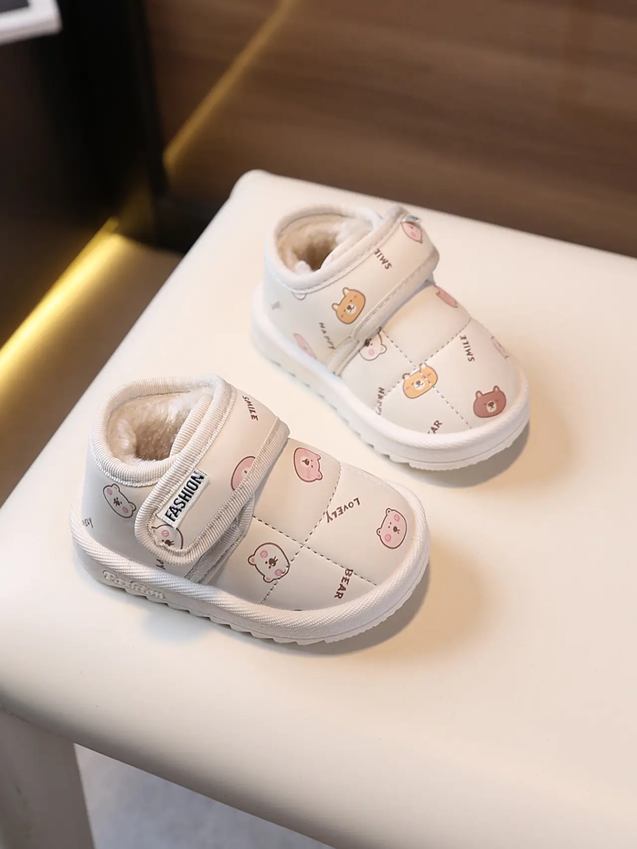 Winter Warm Waterproof Toddler Shoes for 1yo Girls Boys — feature 6