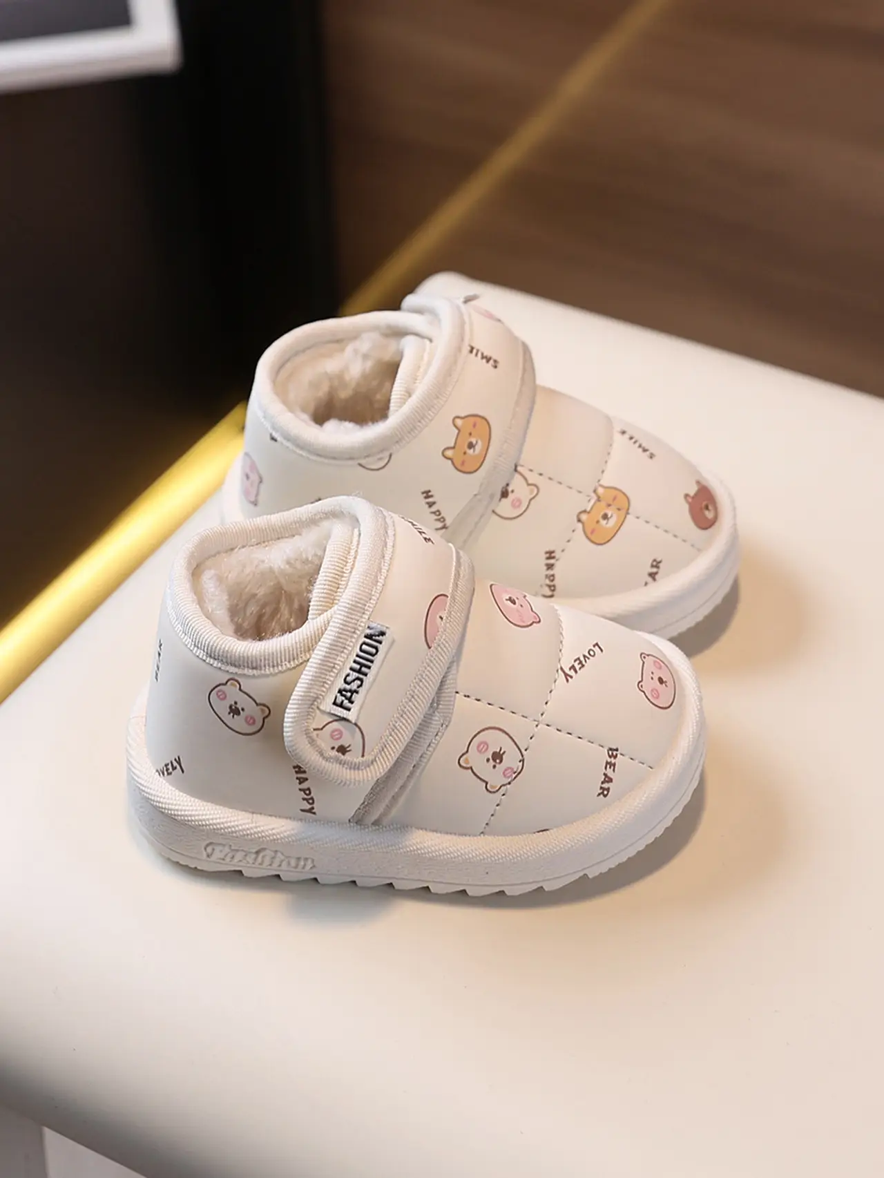 Winter Warm Waterproof Toddler Shoes for 1yo Girls Boys — feature 7