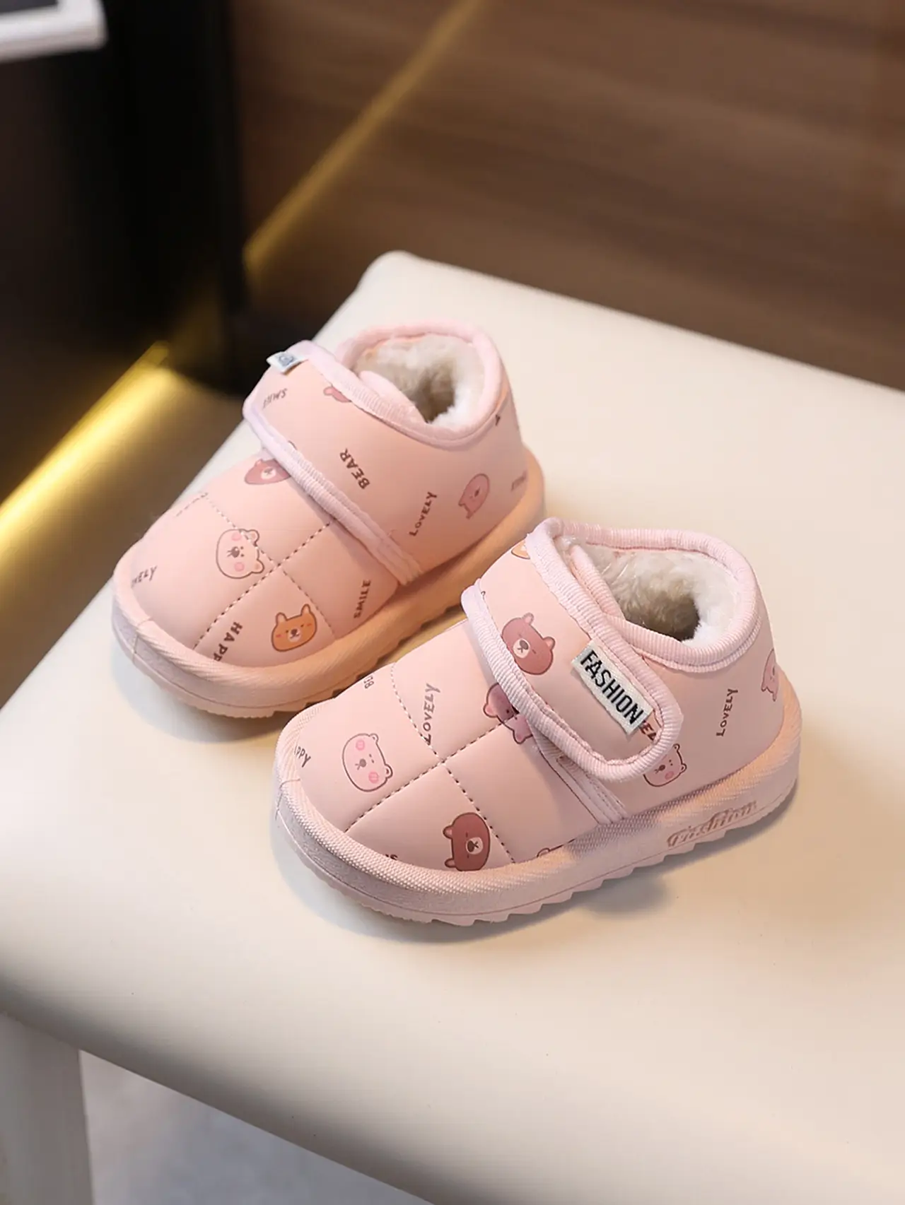 Winter Warm Waterproof Toddler Shoes for 1yo Girls Boys — feature 8