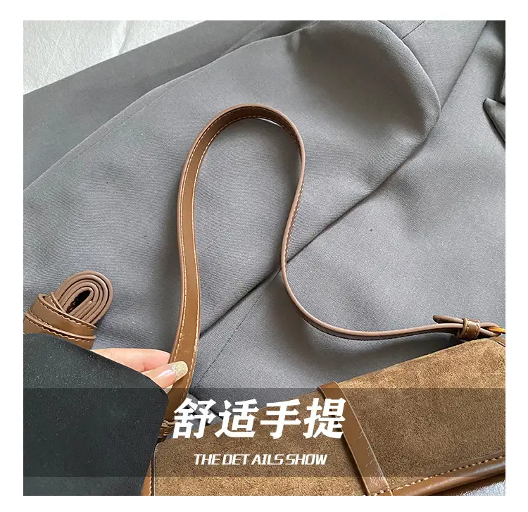 Brown Suede Crossbody Bag for Women 2025 — feature 12