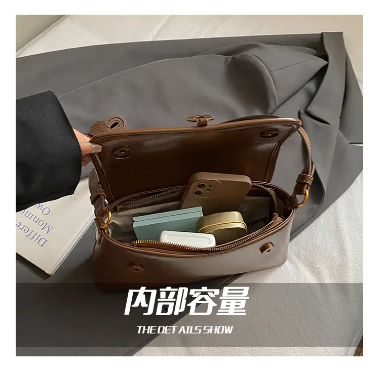 Brown Suede Crossbody Bag for Women 2025 — feature 9