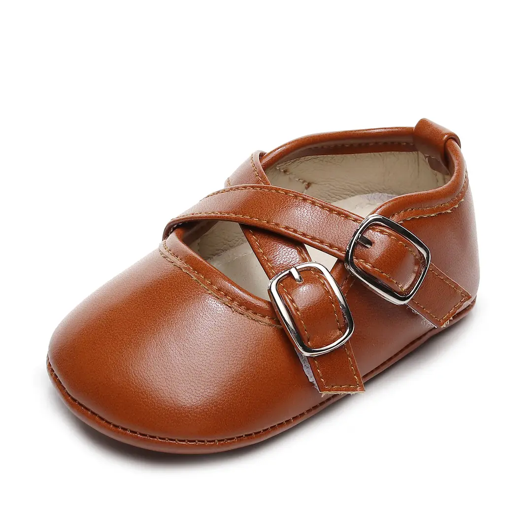 Mabu Bear Kidsren's Leather Shoes, Baby Shoes, Baby Shoes, Spring Girls' Shoes, Princess Shoes, Kidsren's Toddler Shoes, Korean Version - Image 7