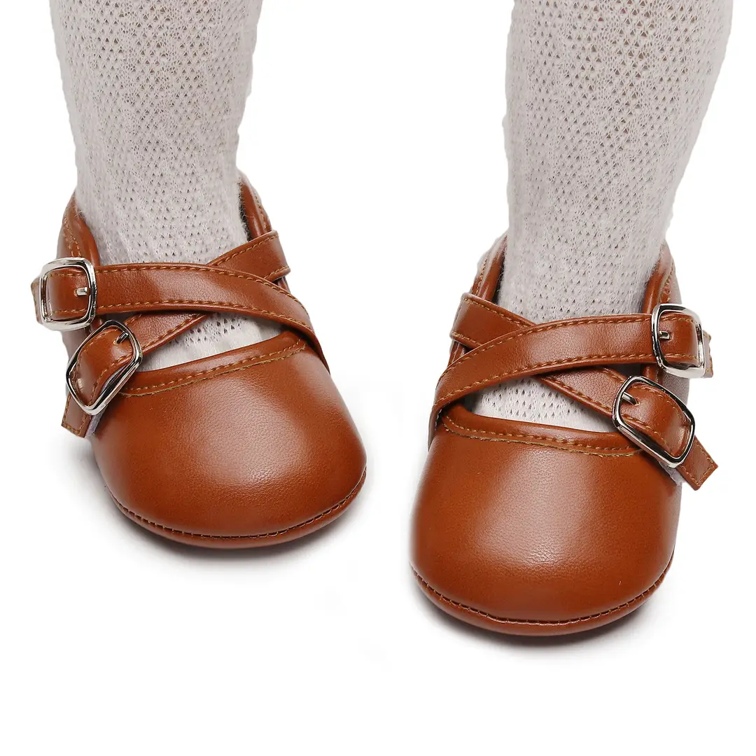 Mabu Bear Kidsren's Leather Shoes, Baby Shoes, Baby Shoes, Spring Girls' Shoes, Princess Shoes, Kidsren's Toddler Shoes, Korean Version — feature 3