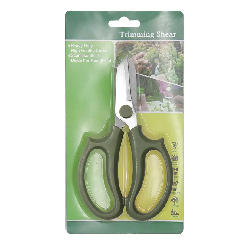 Stainless Steel Pruning Scissors, Floral Gardening Scissors, Flower Arranging Scissors, Garden Tools, Cross-Border Ready Stock Wholesale
