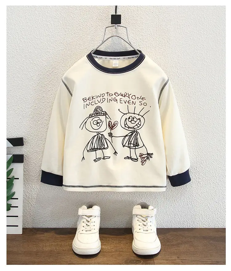 Boys Cartoon Long Sleeve T-Shirt Spring Autumn Base 2026 — feature 9