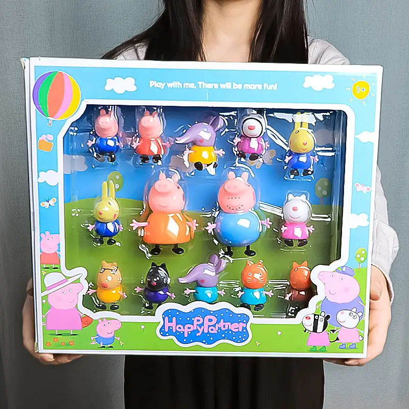 Piggy Toy Peppa Pig Villa Play House Toy Doll George House Boys and Girls Gift Villa Birthday Gift