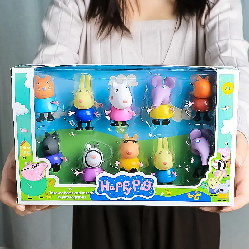 Piggy Toy Peppa Pig Villa Play House Toy Doll George House Boys and Girls Gift Villa Birthday Gift