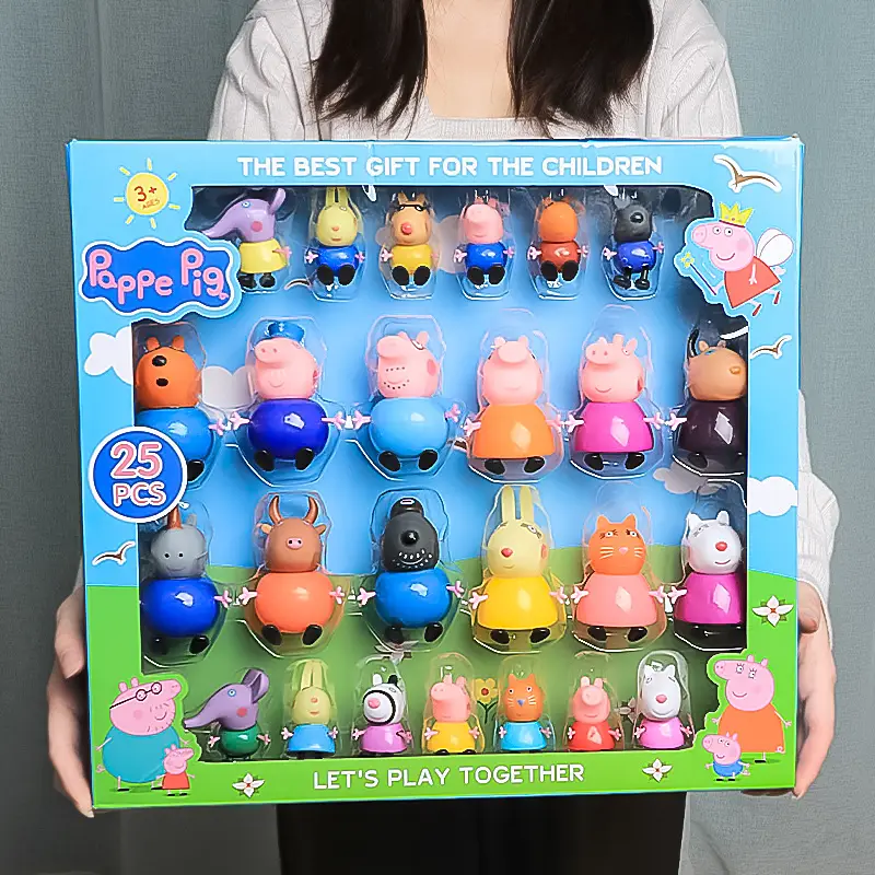 Piggy Toy Peppa Pig Villa Play House Toy Doll George House Boys and Girls Gift Villa Birthday Gift — feature 1