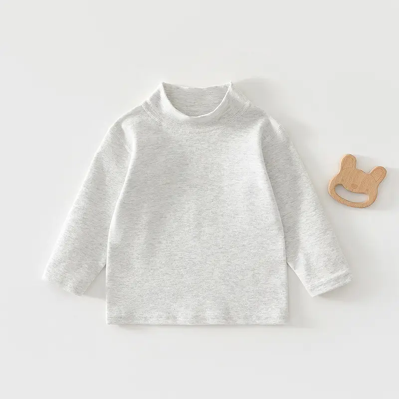 Jingqi Kids T-Shirt White Long Sleeve Baby Boys Girls — feature 7
