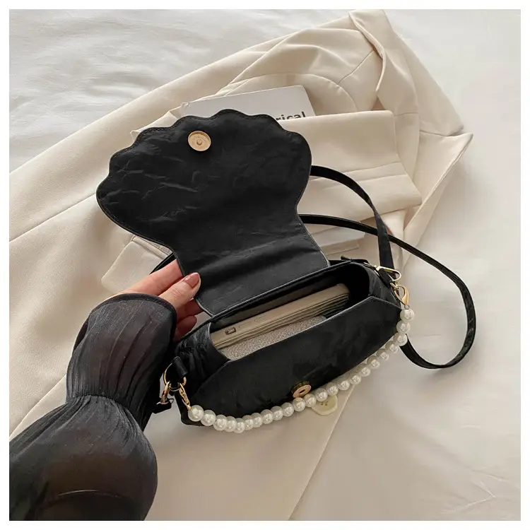Women's Pearl Embroidered Shoulder Bag — feature 17