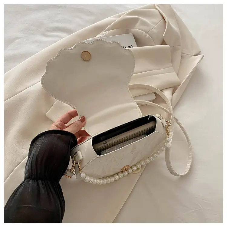 Women's Pearl Embroidered Shoulder Bag — feature 20