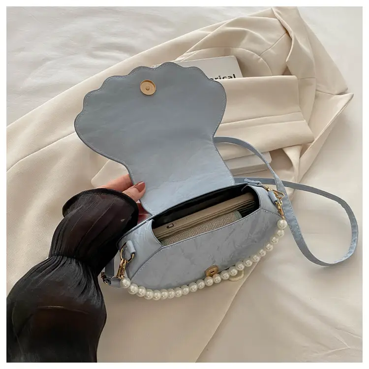 Women's Pearl Embroidered Shoulder Bag — feature 26