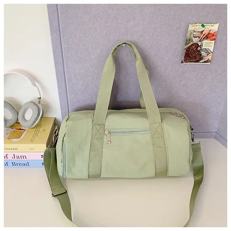Light Green Crossbody Travel Bag with Adjustable Strap — feature 40