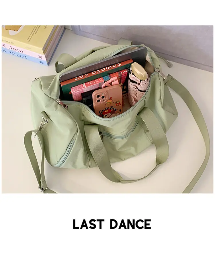 Light Green Crossbody Travel Bag with Adjustable Strap — feature 50