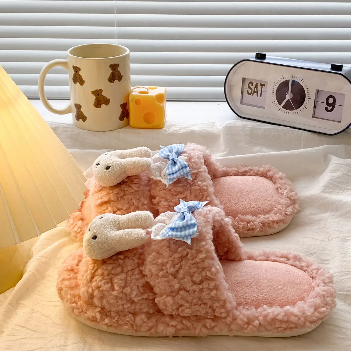 Winter Cartoon Cotton Slippers for Girls — feature 33