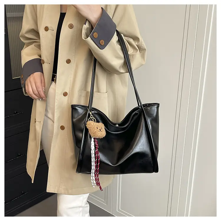 Retro Brown Korean Style Shoulder Bag for Women — feature 20