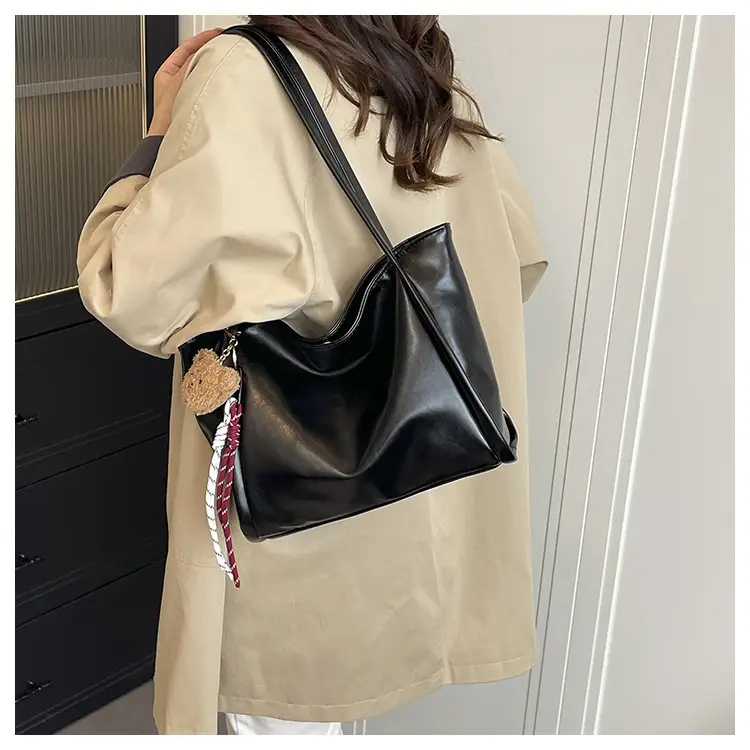 Retro Brown Korean Style Shoulder Bag for Women — feature 22