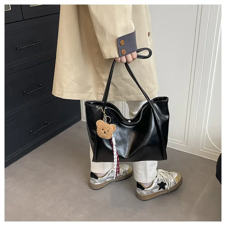 Retro Brown Korean Style Shoulder Bag for Women — feature 24