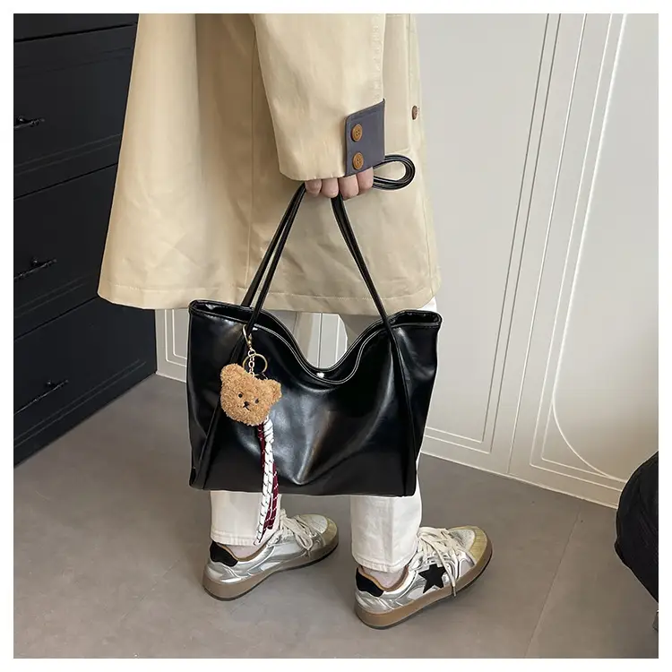 Retro Brown Korean Style Shoulder Bag for Women — feature 25