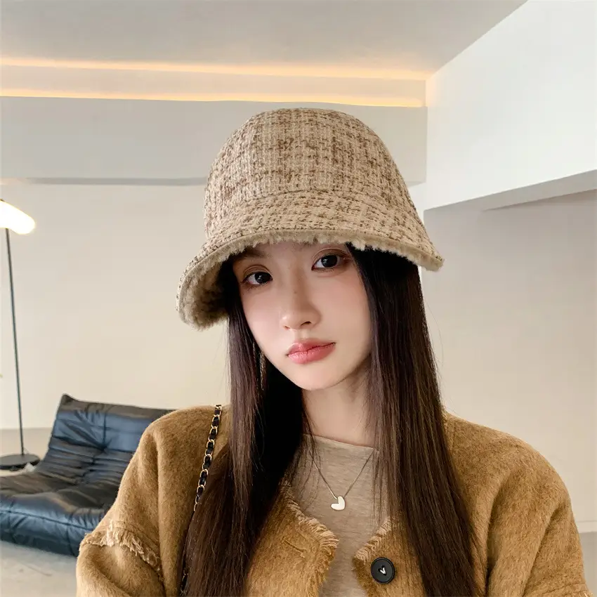 Autumn Winter Fisherman Plush Hats for Women — feature 6