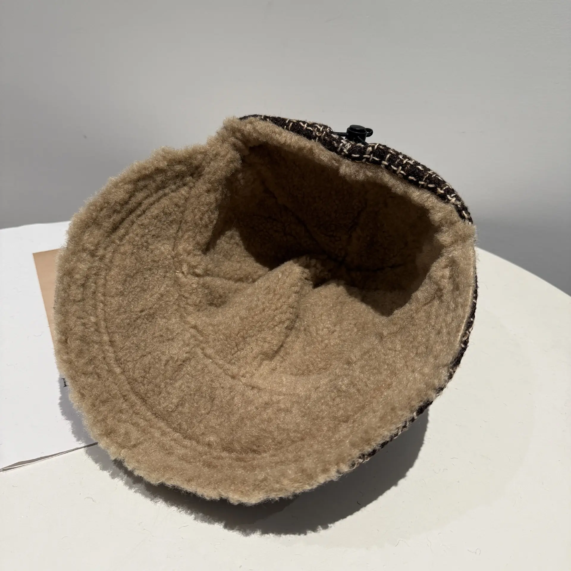 Autumn Winter Fisherman Plush Hats for Women — feature 9