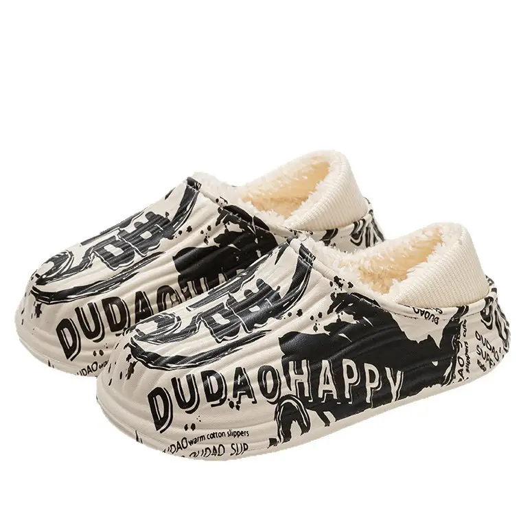 Warm Waterproof Cotton Slippers for Boys 2025 - Image 9