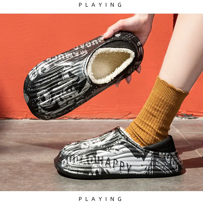 Warm Waterproof Cotton Slippers for Boys 2025 — feature 12