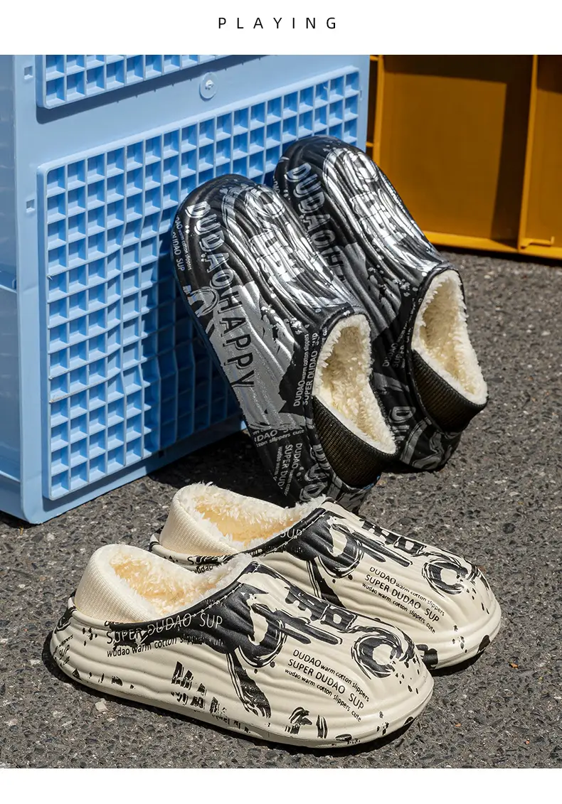 Warm Waterproof Cotton Slippers for Boys 2025 — feature 15